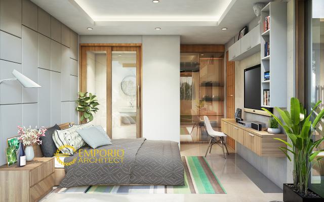 Desain Kamar Tidur Perumahan Modern 2 Lantai Pertamina di Kutai Kartanegara, Kalimantan Timur