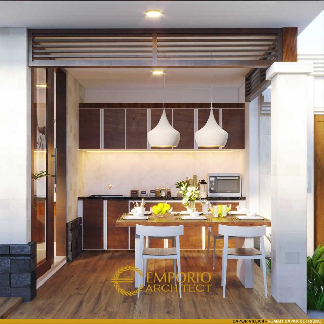 Desain Dapur Villa 4 Apsara Villa Style Villa Bali 1 Lantai di Badung, Bali