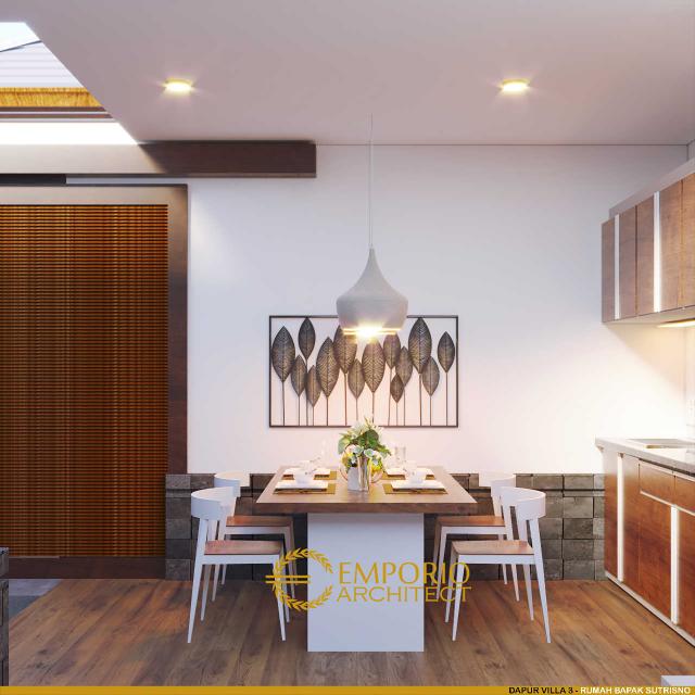 Desain Dapur Villa 3 Apsara Villa Style Villa Bali 1 Lantai di Badung, Bali