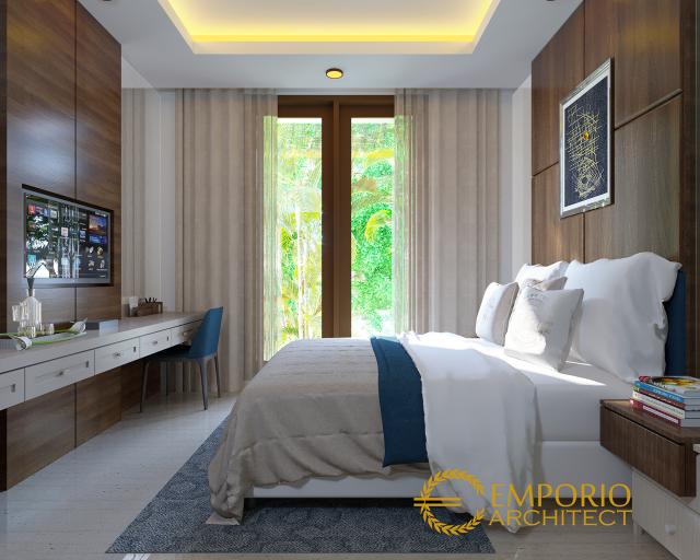 Desain Kamar Tidur Kost Modern 2 Lantai Ibu Ristina di Palembang