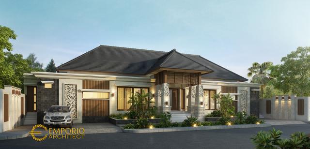 Desain Rumah Villa Bali 1 Lantai Ibu Shelly di  Palu, Sulawesi Tengah