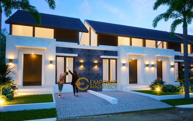 Desain Exterior 3 Ubud Grand Cendana Modern 1 Lantai di Lippo Karawaci, Tangerang