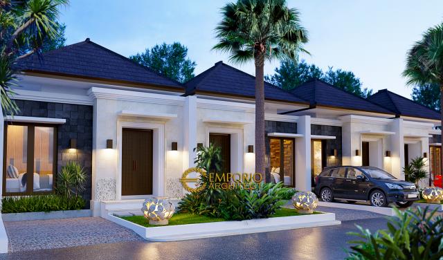 Desain Exterior 5 Ubud Grand Cendana Modern 1 Lantai di Lippo Karawaci, Tangerang