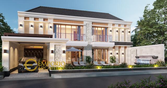 #frontviewexterior - Mr. Freddy Villa Bali House 2 Floors Design - Seminyak, Badung, Bali - Code 9195