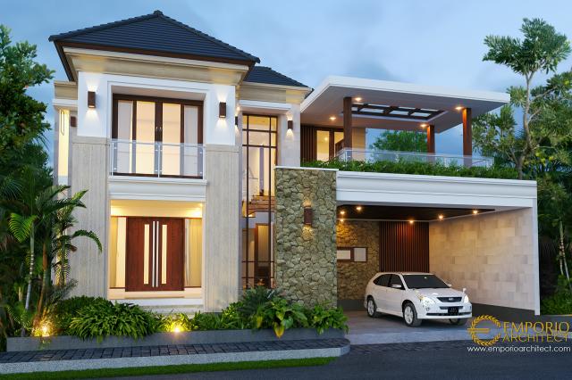 Desain Rumah Villa Bali 2 Lantai Bapak Hasyim di  Singaraja, Bali