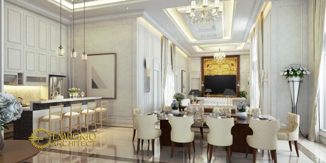 Desain Dapur dan Ruang Makan Rumah Ibu Resha di Sumatera Selatan