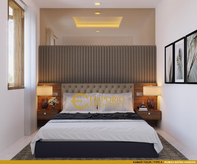 Desain Kamar Tidur Type A Perumahan The Wimala by Gemintang Land di Tangerang Selatan, Banten