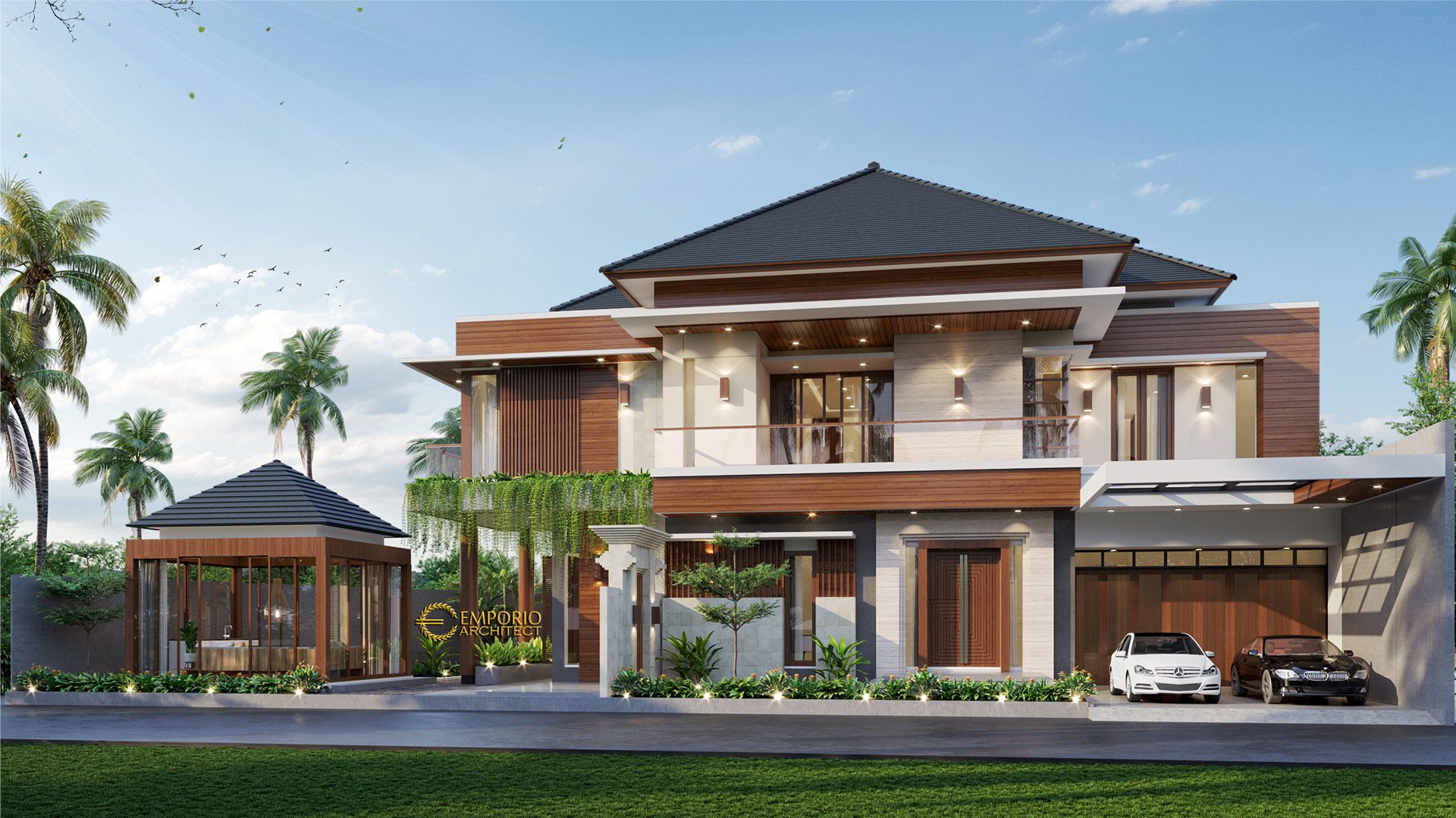 Jasa Arsitek Desain  Rumah dan Villa Mewah di Indonesia